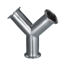 Polished Sanitary Stainless Steel Clamped Tees